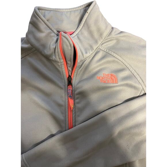 Girls' Full Zip North Face Sweatshirt - Picture 1 of 5